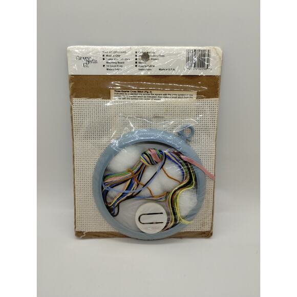 New Berlin Company Musical Cross Stitch Kit Shh! #2298 New In Package - Picture 3 of 3